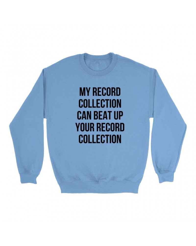 Music Life Colorful Sweatshirt | Record Collection Bully Sweatshirt $9.91 Sweatshirts