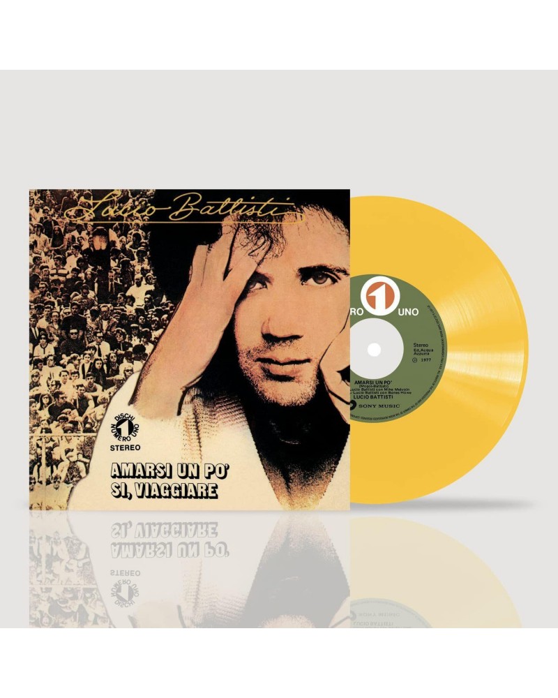 Lucio Battisti Amarsi Un Po / Si Viaggiare Vinyl Record $3.64 Vinyl