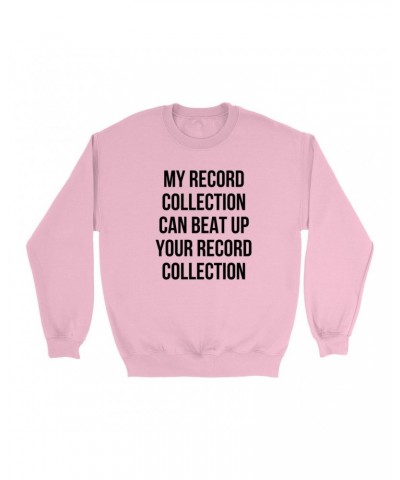 Music Life Colorful Sweatshirt | Record Collection Bully Sweatshirt $9.91 Sweatshirts