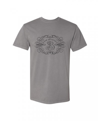 Sarah Brightman SB Monogram Bespoke Grey Tee $7.79 Shirts