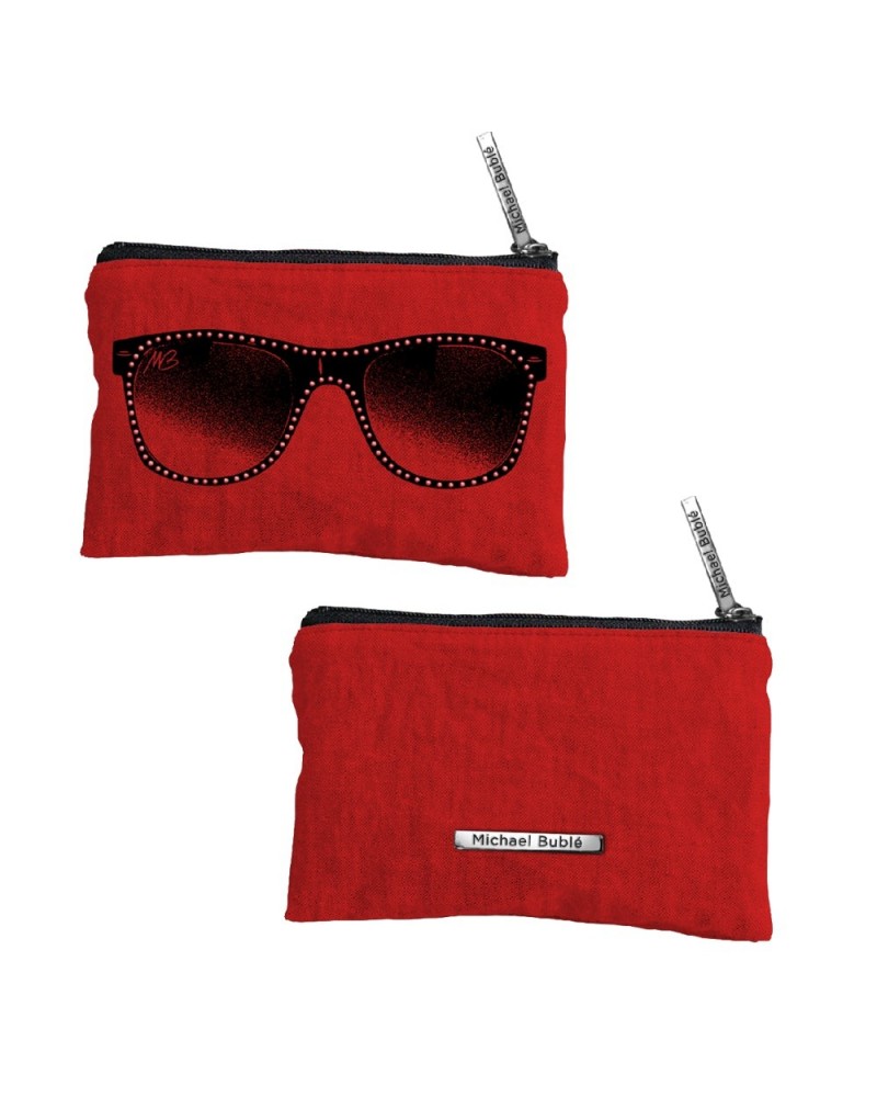 Michael Bublé Rhinestone Sunglasses Cosmetic Bag $29.49 Accessories
