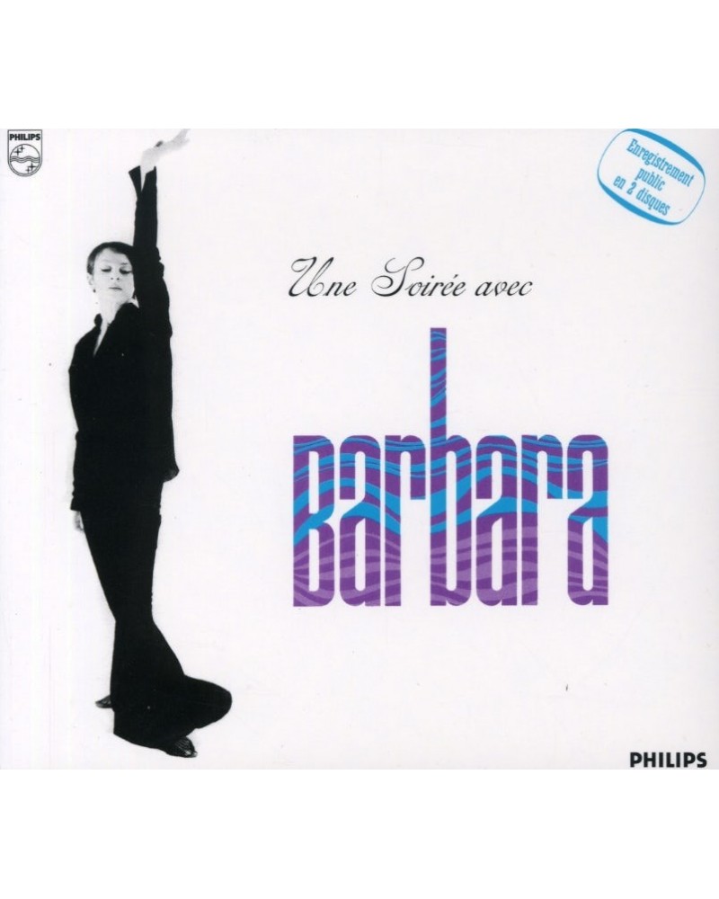 Barbara UNE SOIREE AVEC BARBARA CD $4.43 CD