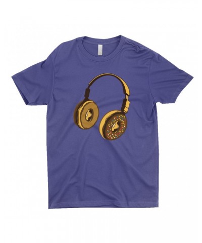 Music Life T-Shirt | Delicious Donut Beats Shirt $7.32 Shirts