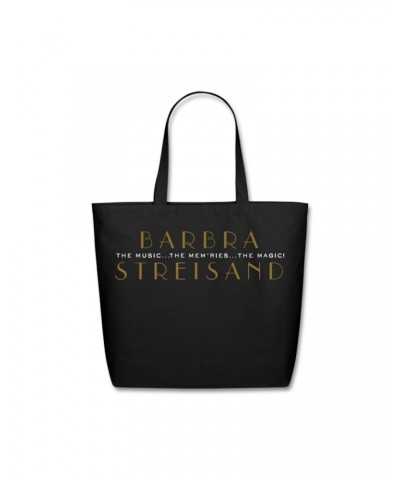 Barbra Streisand The Music The Mem'ries The Magic Tote Bag $11.05 Bags