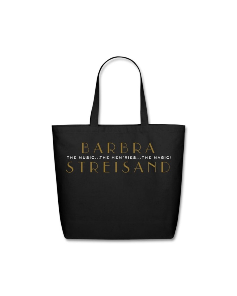Barbra Streisand The Music The Mem'ries The Magic Tote Bag $11.05 Bags