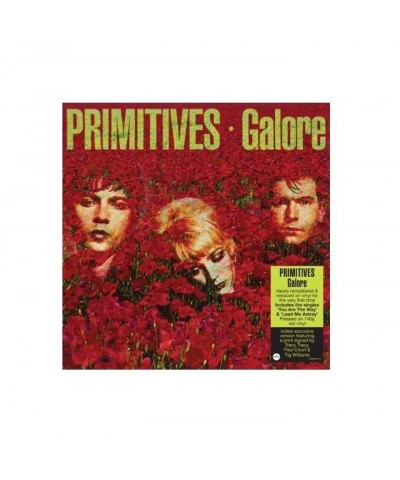 The Primitives 824769 LP Vinyl Record - Galore (Red Vinyl) (Signed Exclusive) $12.90 Vinyl