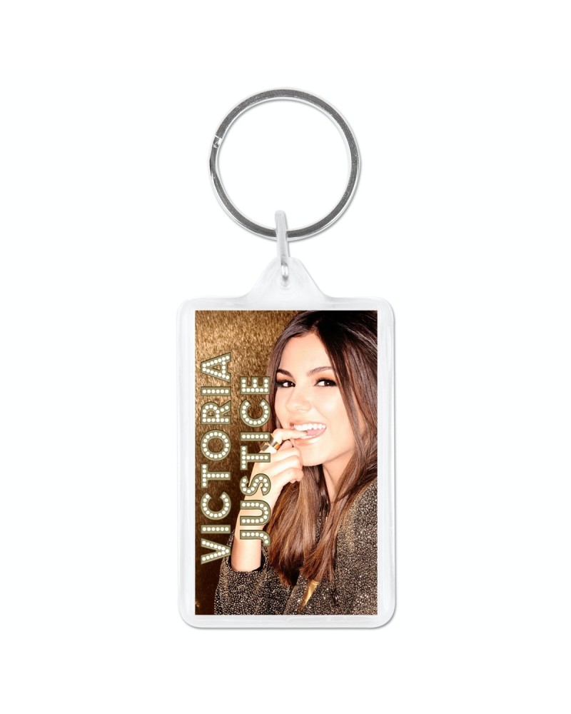 Victoria Justice Gold Photo Acrylic Keychain $17.27 Accessories