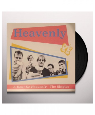 Heavenly BOUT DE HEAVENLY: THE SINGLES Vinyl Record $10.53 Vinyl