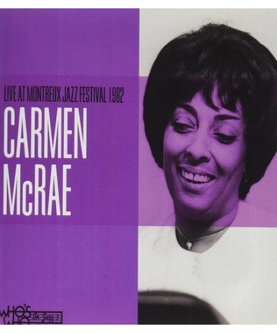 Carmen McRae LIVE AT THE MONTREAUX JAZZ FESTIVAL 1982 CD $10.13 CD