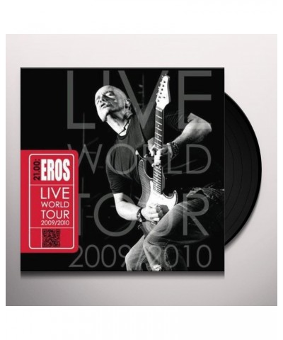 Eros Ramazzotti LIVE WORLD TOUR 2009-2010 Vinyl Record $8.00 Vinyl