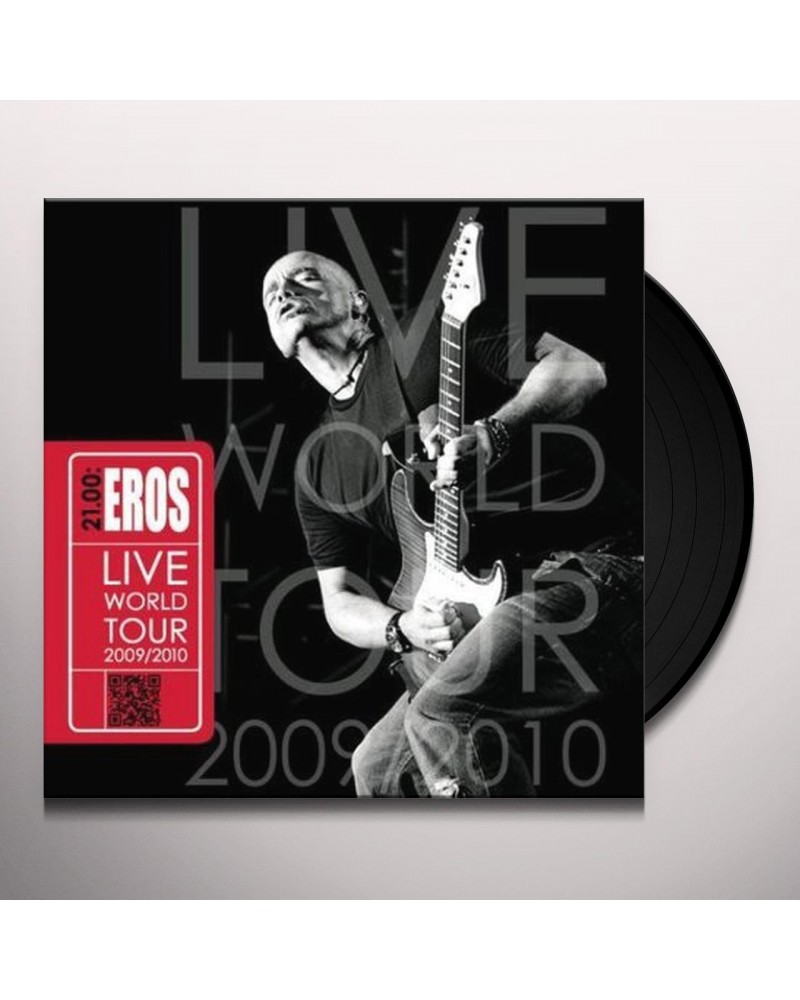 Eros Ramazzotti LIVE WORLD TOUR 2009-2010 Vinyl Record $8.00 Vinyl