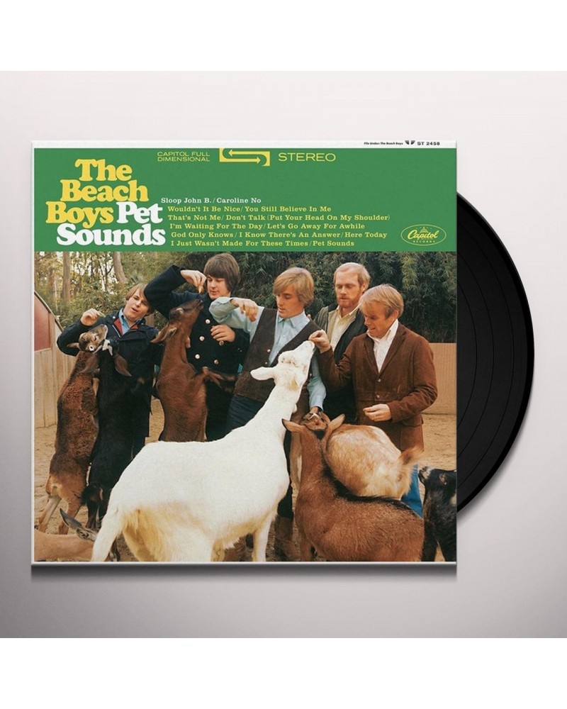 The Beach Boys Pet Sounds (Stereo LP) Vinyl Record $9.87 Vinyl