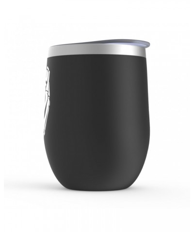 Music Life Wine Tumbler | Skelehands On The Mic Stemless Wine Tumbler $10.19 Drinkware