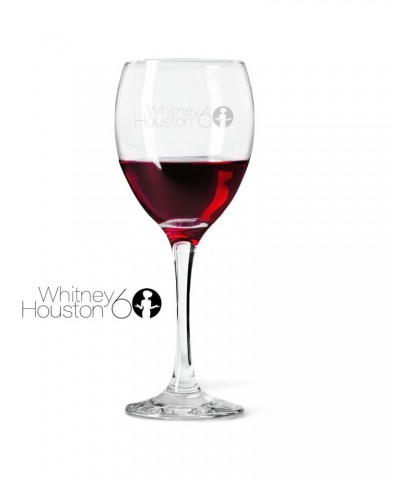 Whitney Houston Whitney 60 Laser- Etched Wine Glass $7.87 Drinkware