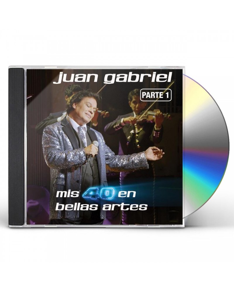 Juan Gabriel MIS 40 EN BELLAS ARTES PARTE 1 CD $13.24 CD