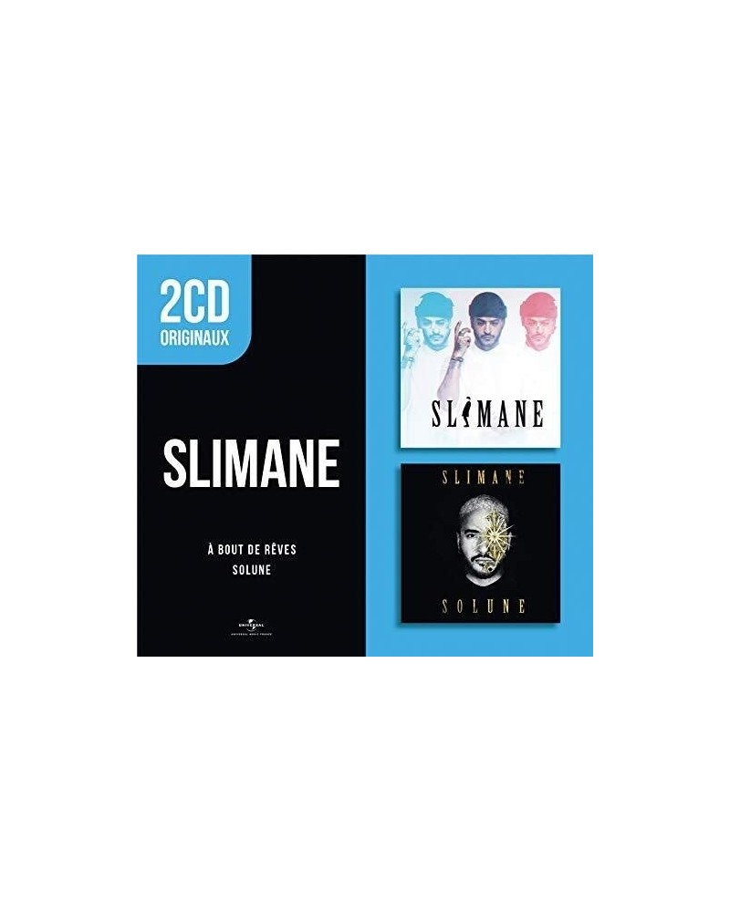 Slimane 2 CD ORIGINAUX: A BOUT DE REVES / SOLUNE CD $8.50 CD