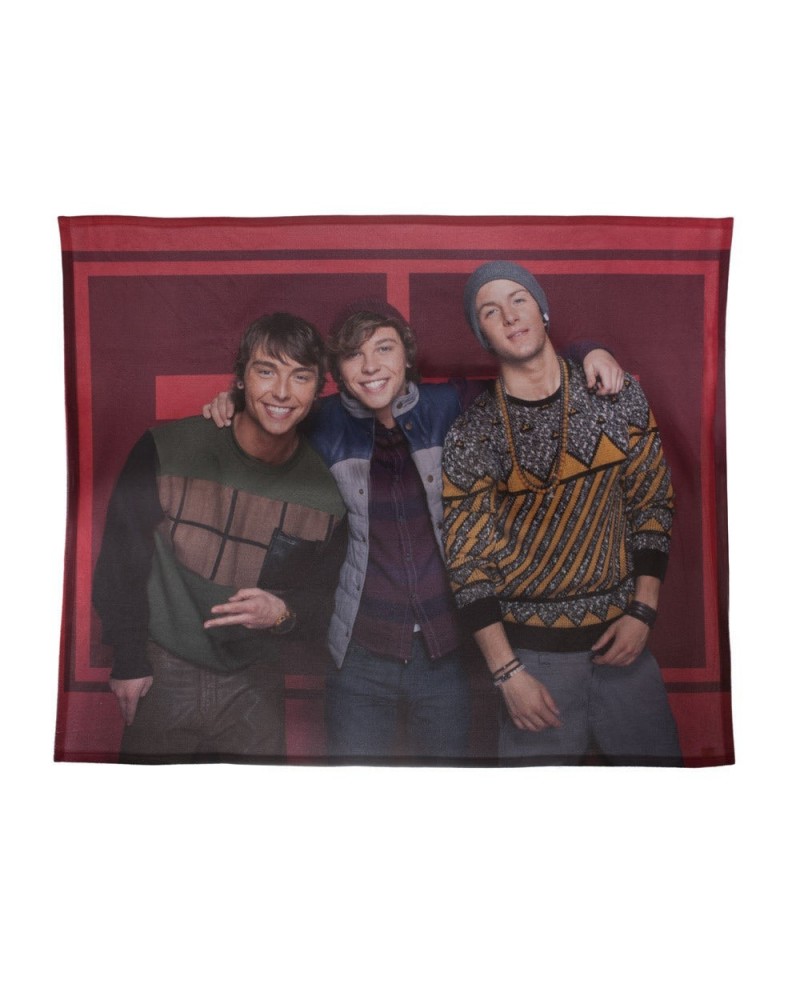 Emblem3 Band Photo Red Blanket $6.14 Decor