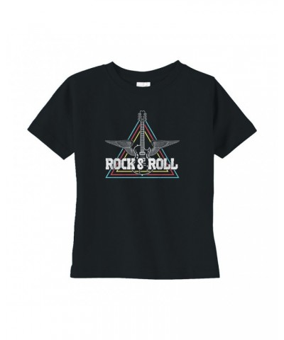 Music Life Toddler T-shirt | Flying Guitar Rock n' Roll Toddler Tee $5.07 Shirts