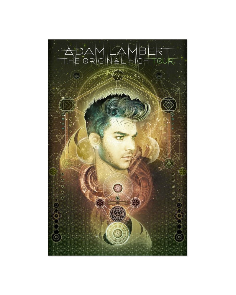 Adam Lambert ORIGINAL HIGH TOUR PROGRAM $12.25 Books