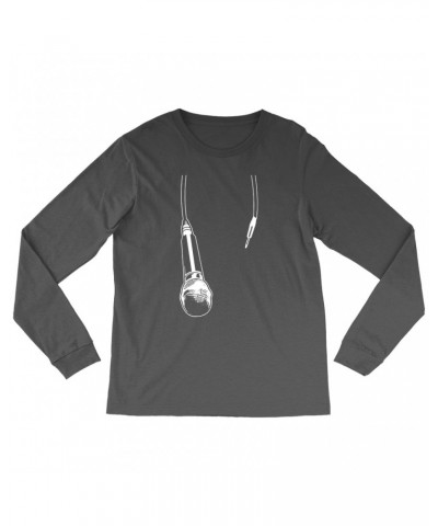 Music Life Long Sleeve Shirt | Let The Mic Hang Shirt $10.55 Shirts