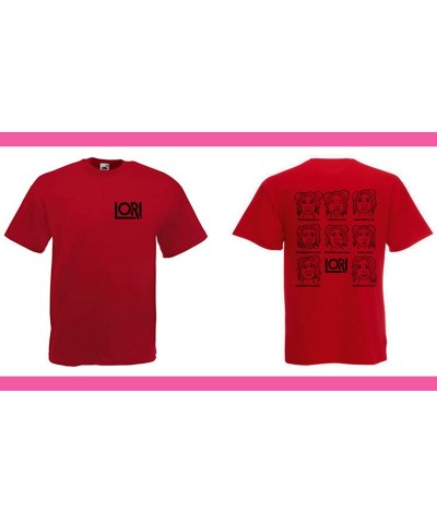 Lori 2021 Tour Dates T-Shirt in Red w/ Back Print $7.55 Shirts