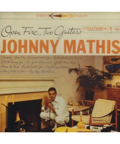 Johnny Mathis OPEN FIRE TWO GUITARS CD $7.43 CD