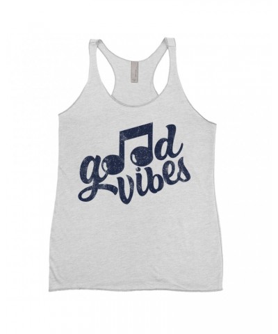 Music Life Ladies' Tank Top | Good Vibes Only Shirt $8.83 Shirts