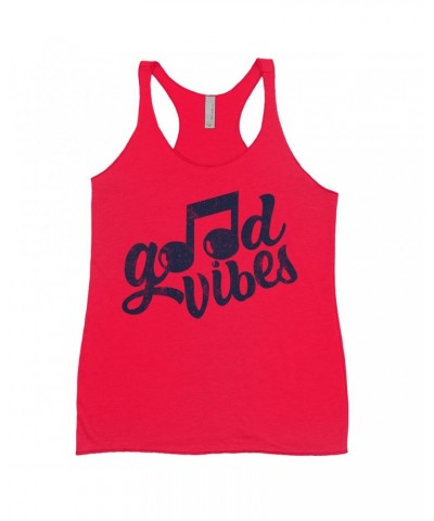 Music Life Ladies' Tank Top | Good Vibes Only Shirt $8.83 Shirts