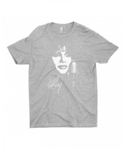Whitney Houston T-Shirt | Whitney Portrait Signature In White Shirt $8.63 Shirts