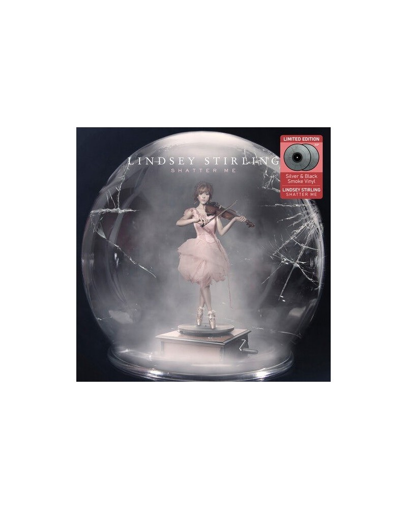 Lindsey Stirling Shatter Me Silver And Black Vinyl Record $3.40 Vinyl