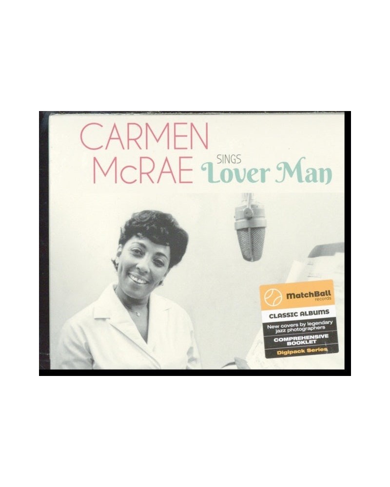 Carmen McRae CD - Sings Lover Man And Other Billie Holiday Classics / Carmen Mcrae $10.42 CD