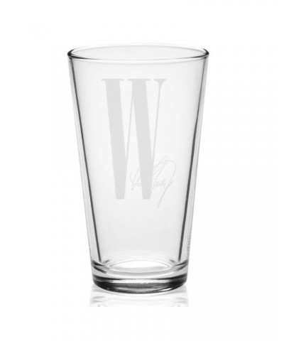 Whitney Houston W Laser-Etched Pint Glass $8.70 Drinkware