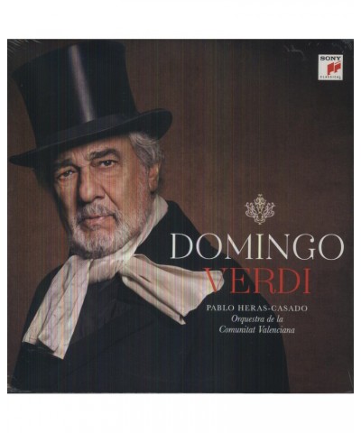Plácido Domingo Verdi Vinyl Record $9.22 Vinyl