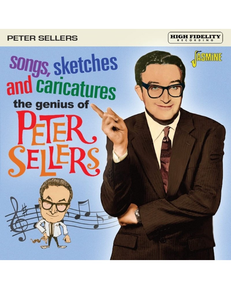 Peter Sellers SONGS SKETCHES & CARICATURES: THE GENIUS OF 20 CUTS CD $5.75 CD
