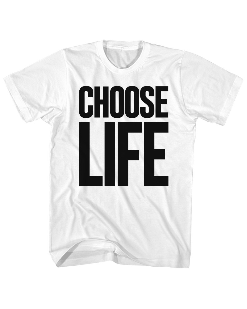 Wham! T-Shirt | Choose Life Logo Shirt $11.69 Shirts