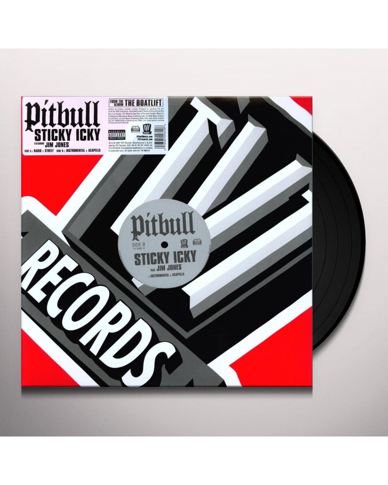 Pitbull Sticky icky Vinyl Record $8.35 Vinyl