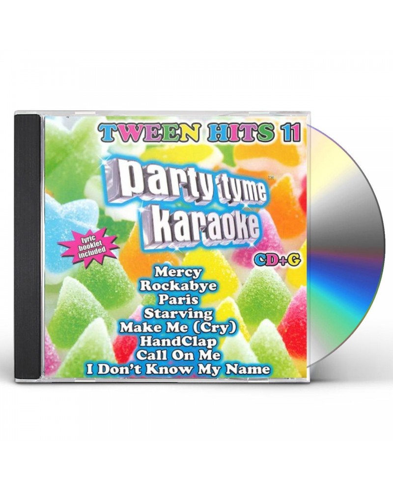 Party Tyme Karaoke Tween Hits 11 (8+8-song CD+G) CD $14.99 CD