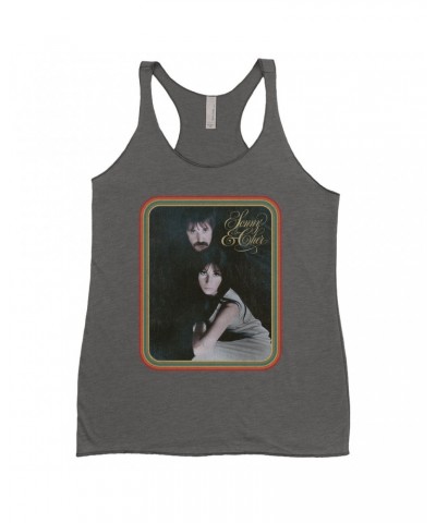 Sonny & Cher Ladies' Tank Top | The Two Of Us Retro Fame And Logo Shirt $7.42 Shirts