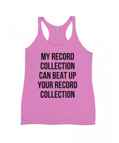 Music Life Colorful Racerback Tank | Record Collection Bully Tank Top $11.27 Shirts