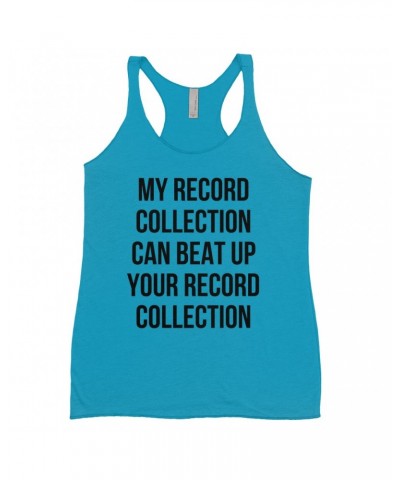 Music Life Colorful Racerback Tank | Record Collection Bully Tank Top $11.27 Shirts