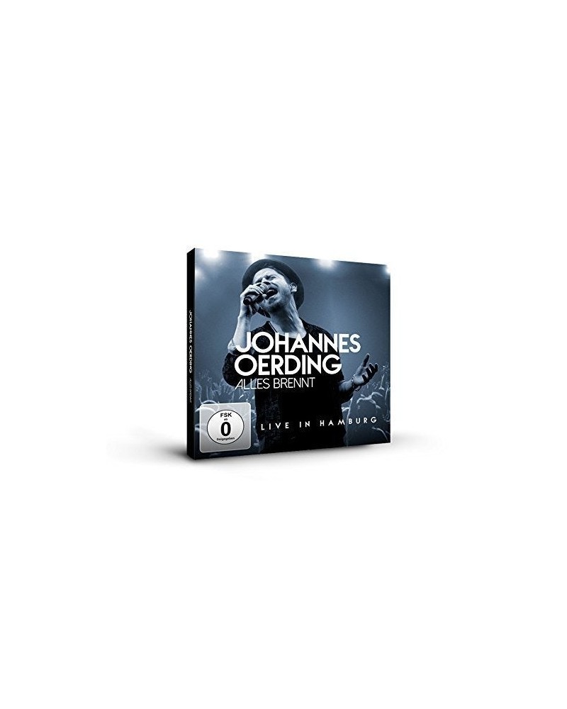 Johannes Oerding ALLES BRENNT : LIVE IN HAMBURG CD $19.40 CD