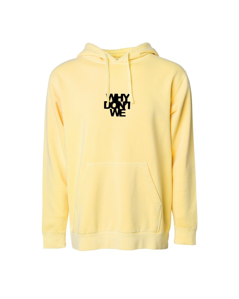 Why Don't We Pastel Hoodie (Yellow) $4.64 Sweatshirts