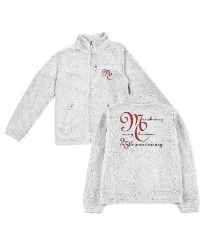 Mariah Carey MC Logo Zip Sherpa Sweatshirt $6.19 Sweatshirts