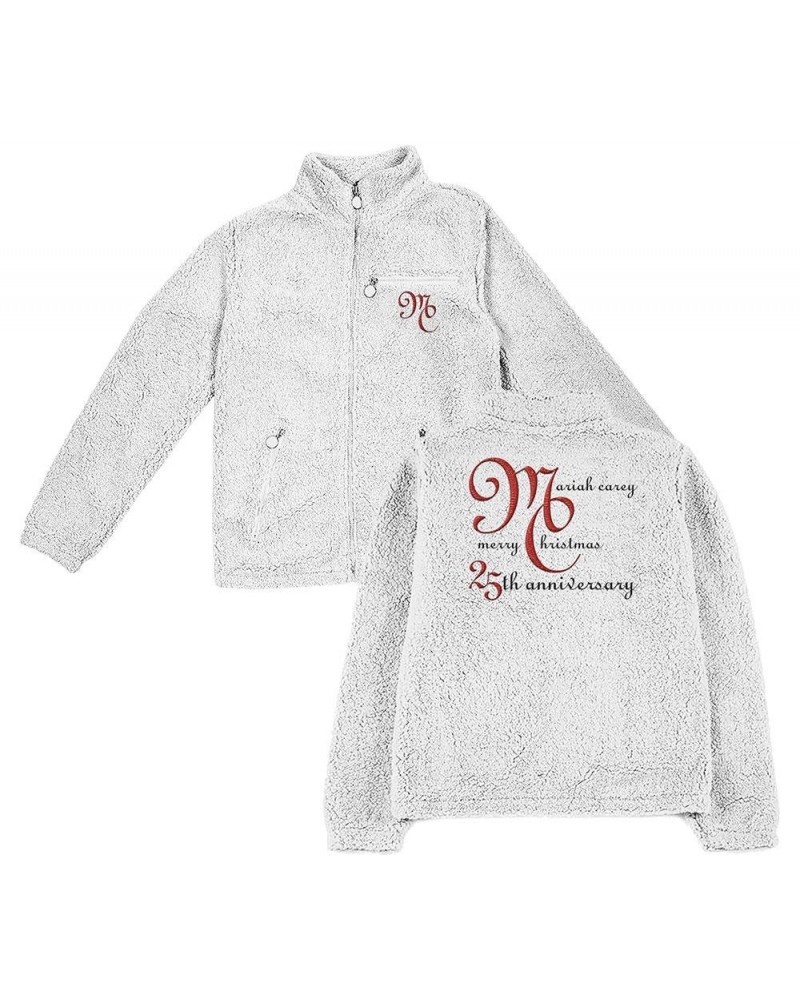 Mariah Carey MC Logo Zip Sherpa Sweatshirt $6.19 Sweatshirts