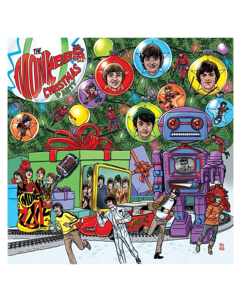 The Monkees Christmas Party Red or Green Vinyl Record $7.51 Vinyl