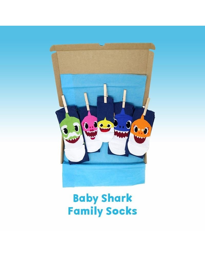 Pinkfong Baby Shark Family Socks $12.23 Footware