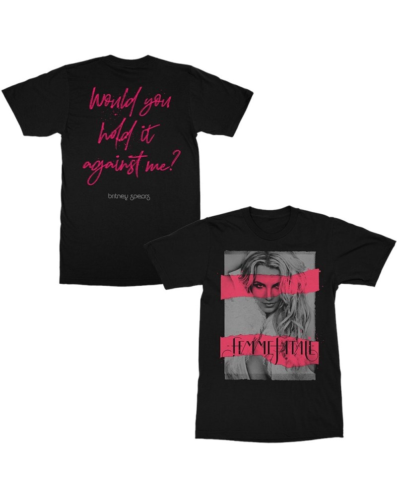 Britney Spears Femme Fatale T-Shirt $7.28 Shirts