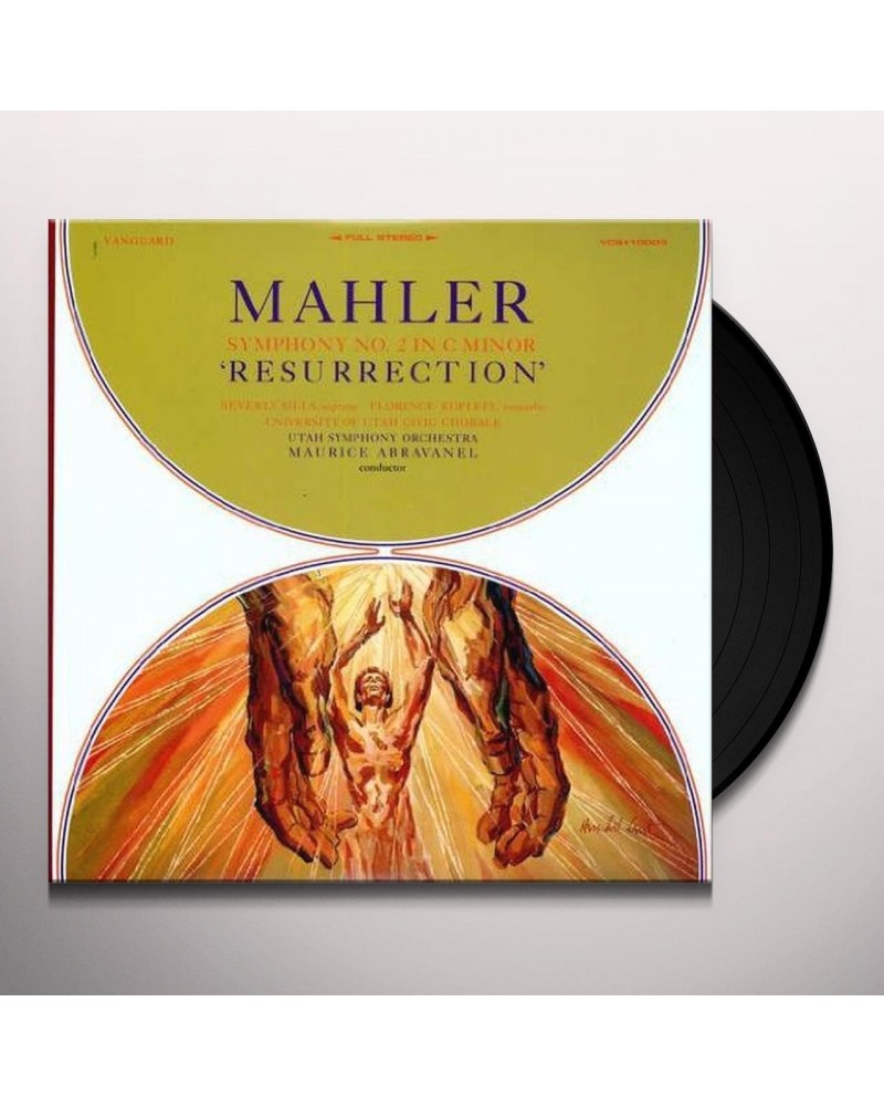 Maurice Abravanel MAHLER: SYMPHONY 2 Vinyl Record $19.00 Vinyl