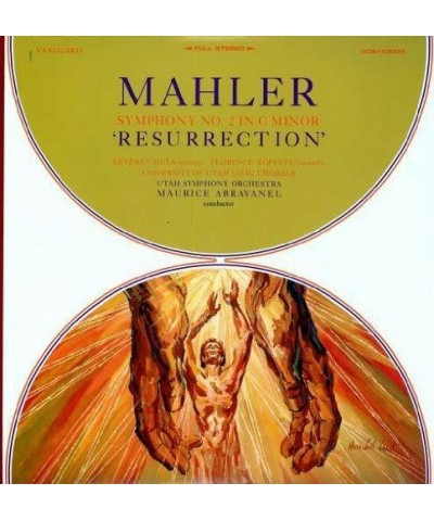 Maurice Abravanel MAHLER: SYMPHONY 2 Vinyl Record $19.00 Vinyl