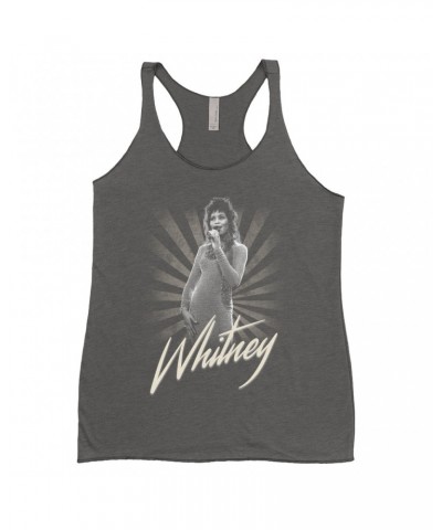 Whitney Houston Ladies' Tank Top | Whitney Live Concert Shot By Patrick Harbron Shirt $6.56 Shirts
